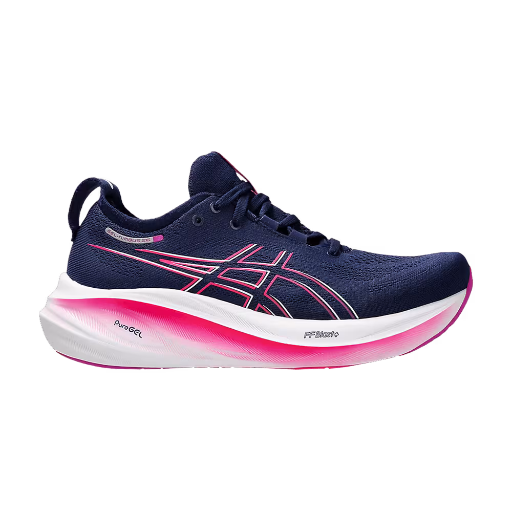 Asics Women's Gel Nimbus 26 Blue Expanse Bold Magenta