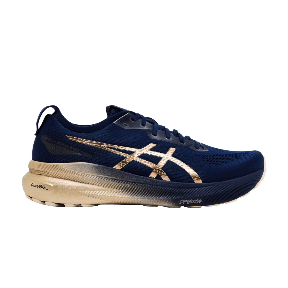 ASICS Gel Kayano 31 Platinum Blue Expanse Champagne