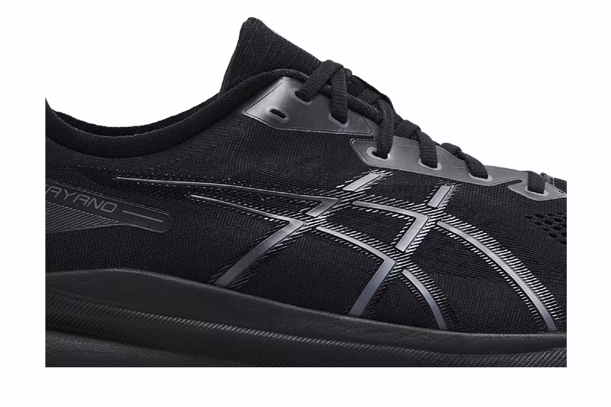 ASICS Gel Kayano 31 Extra Wide Triple Black, view 3