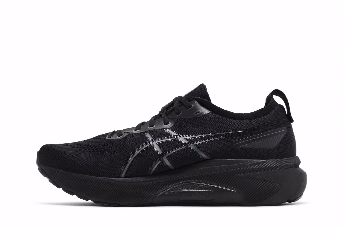 ASICS Gel Kayano 31 Extra Wide Triple Black, view 4