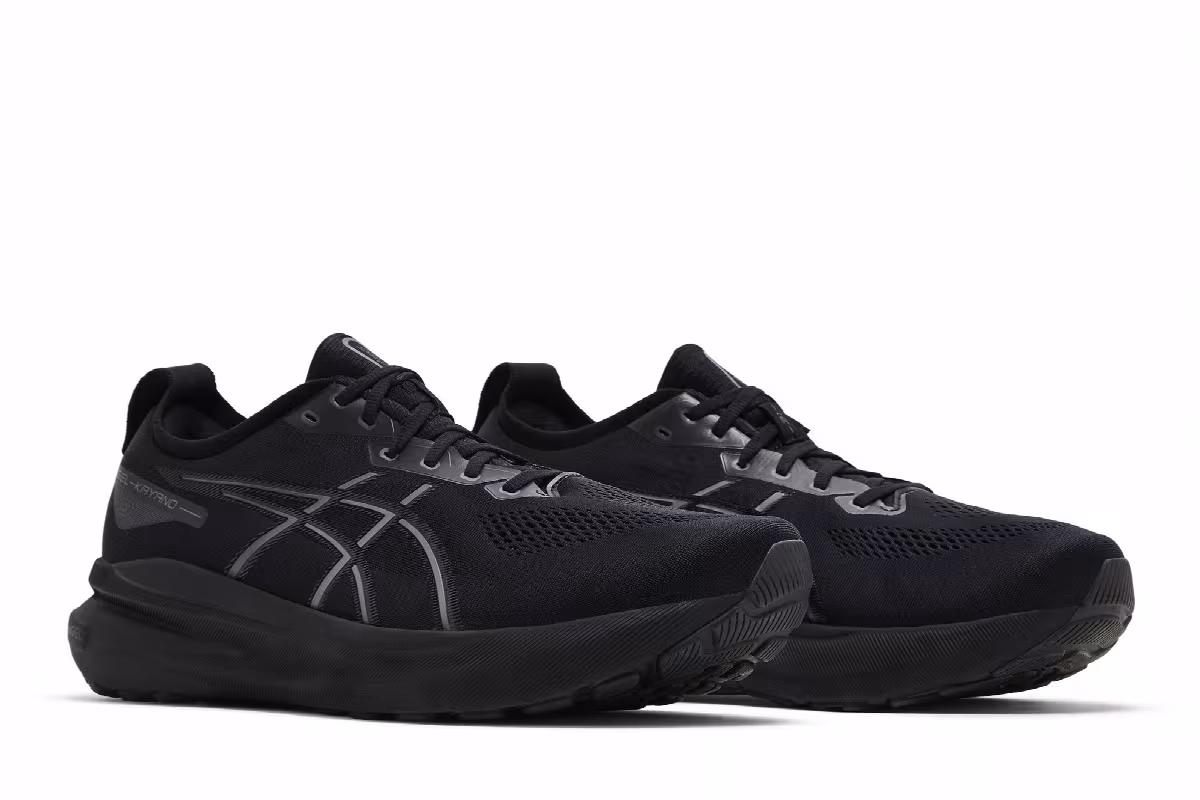 ASICS Gel Kayano 31 Extra Wide Triple Black, view 9