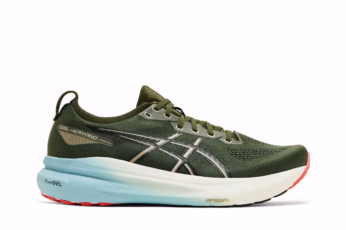 ASICS Gel Kayano 31 Smog Green Black, view 2