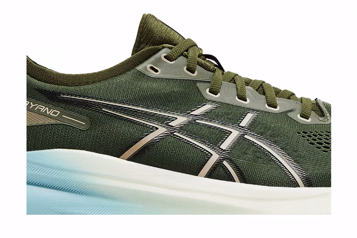 ASICS Gel Kayano 31 Smog Green Black, view 3