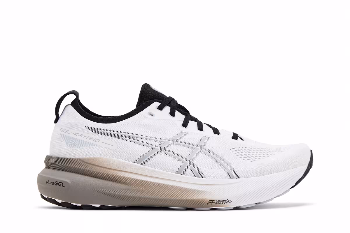 ASICS Gel Kayano 31 White Piedmont Grey, view 2