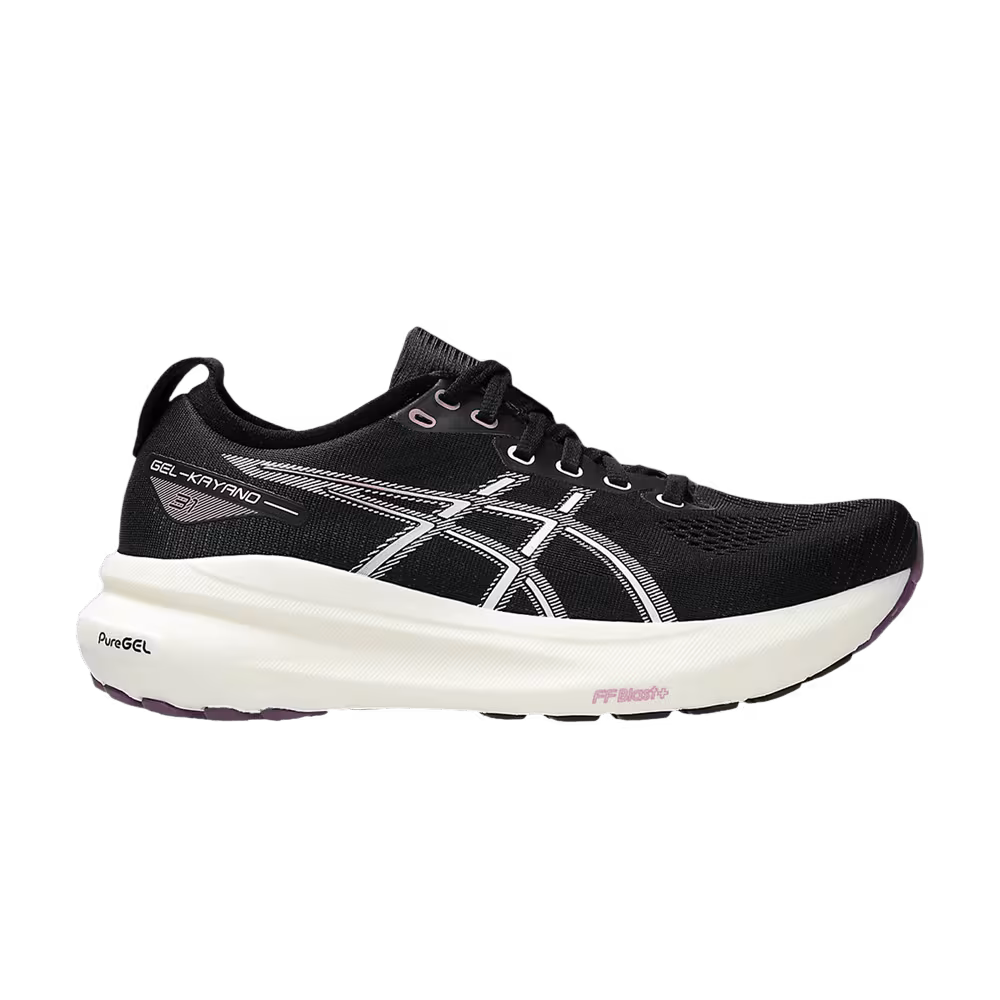 ASICS Women's Gel Kayano 31 Black Pure Silver