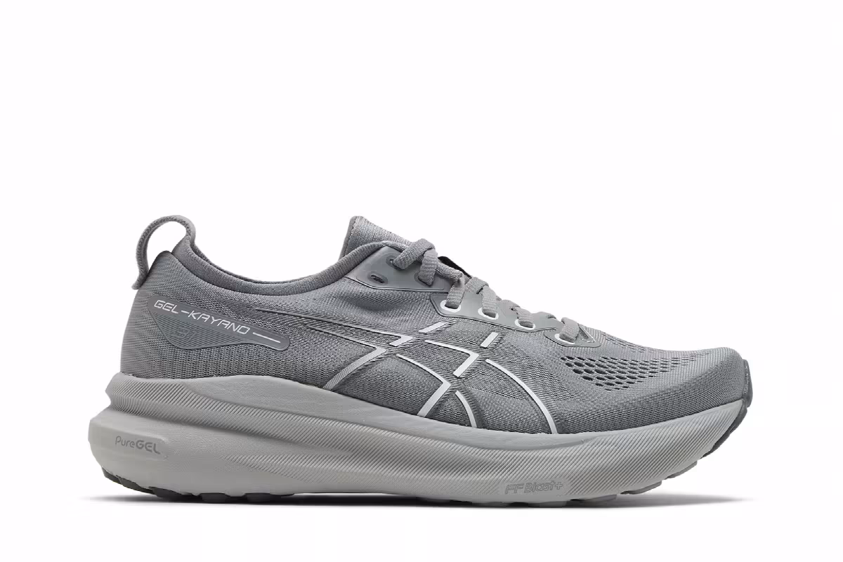 Asics Women's Gel Kayano 31 Sheet Rock White, view 2