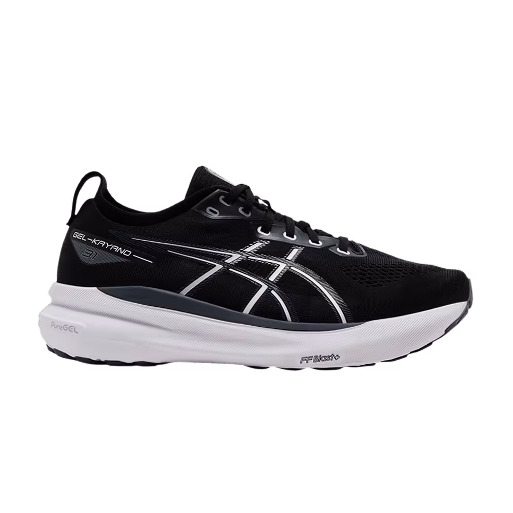 ASICS Gel Kayano 31 Extra Wide Black White