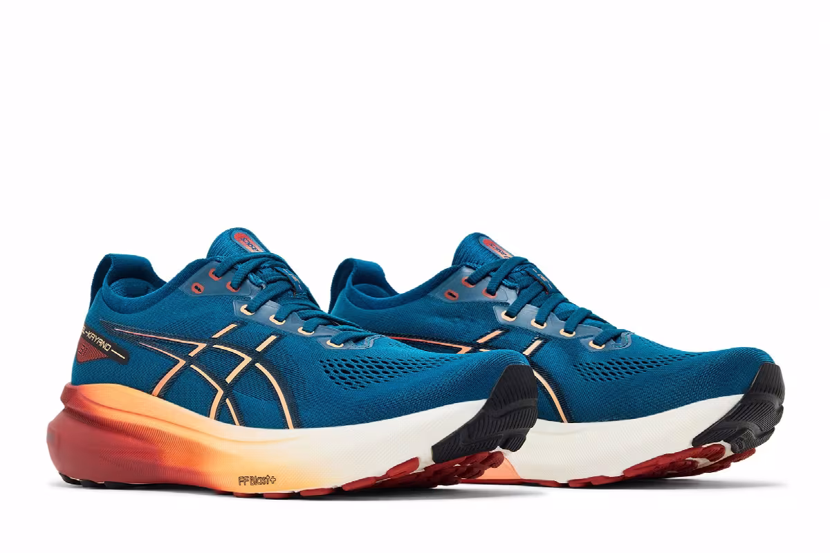 ASICS Gel Kayano 31 Rich Navy Spice Latte, view 9