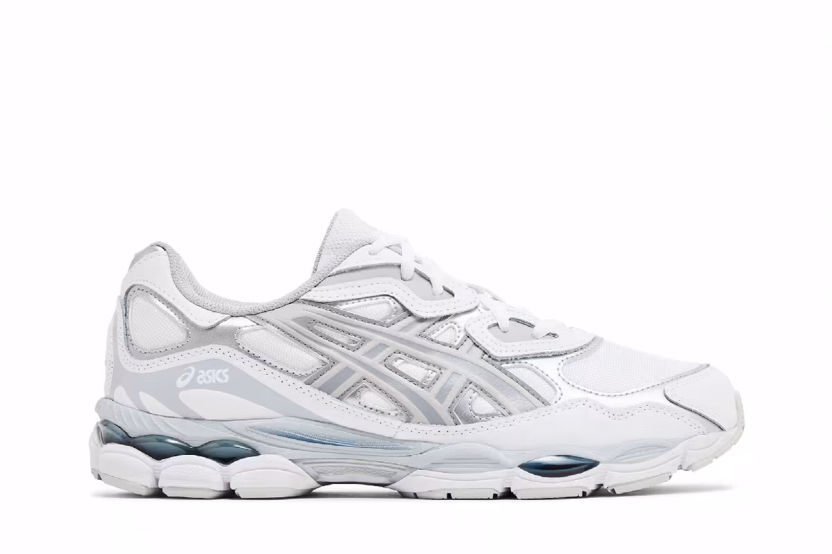 ASICS Gel NYC White Oyster Grey, view 2