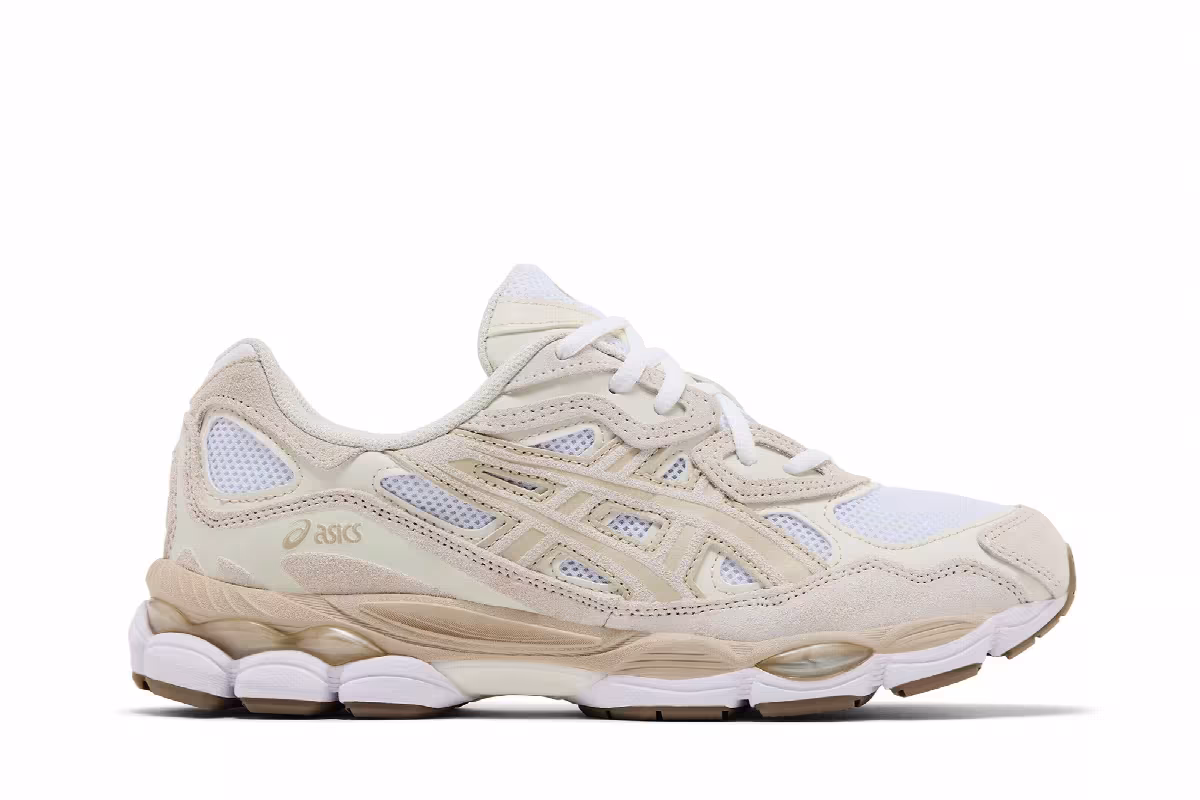 ASICS Gel NYC White Feather Grey, view 2