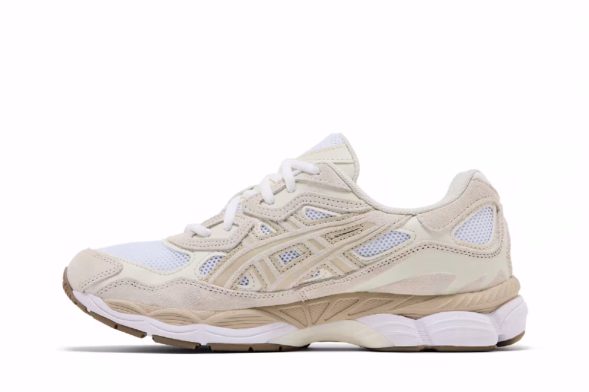 ASICS Gel NYC White Feather Grey, view 4