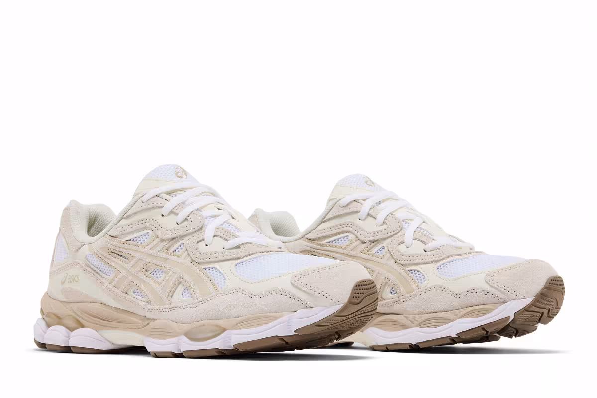 ASICS Gel NYC White Feather Grey, view 9