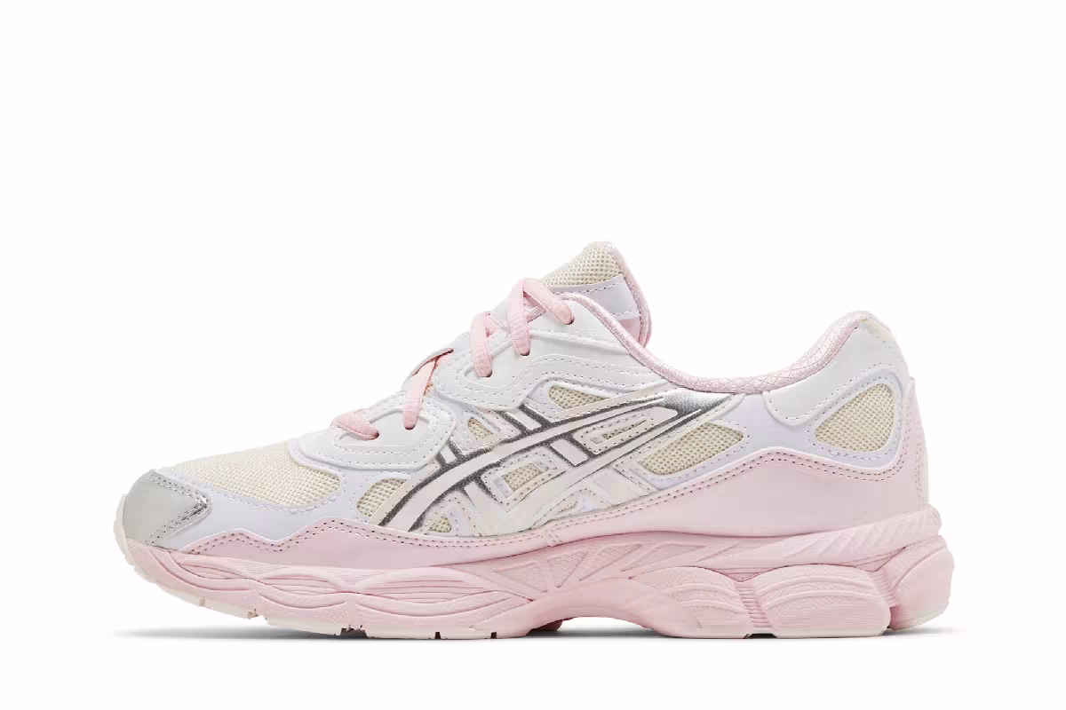 Kicki Yang Zhang x ASICS Gel NYC Cream Pink, view 4
