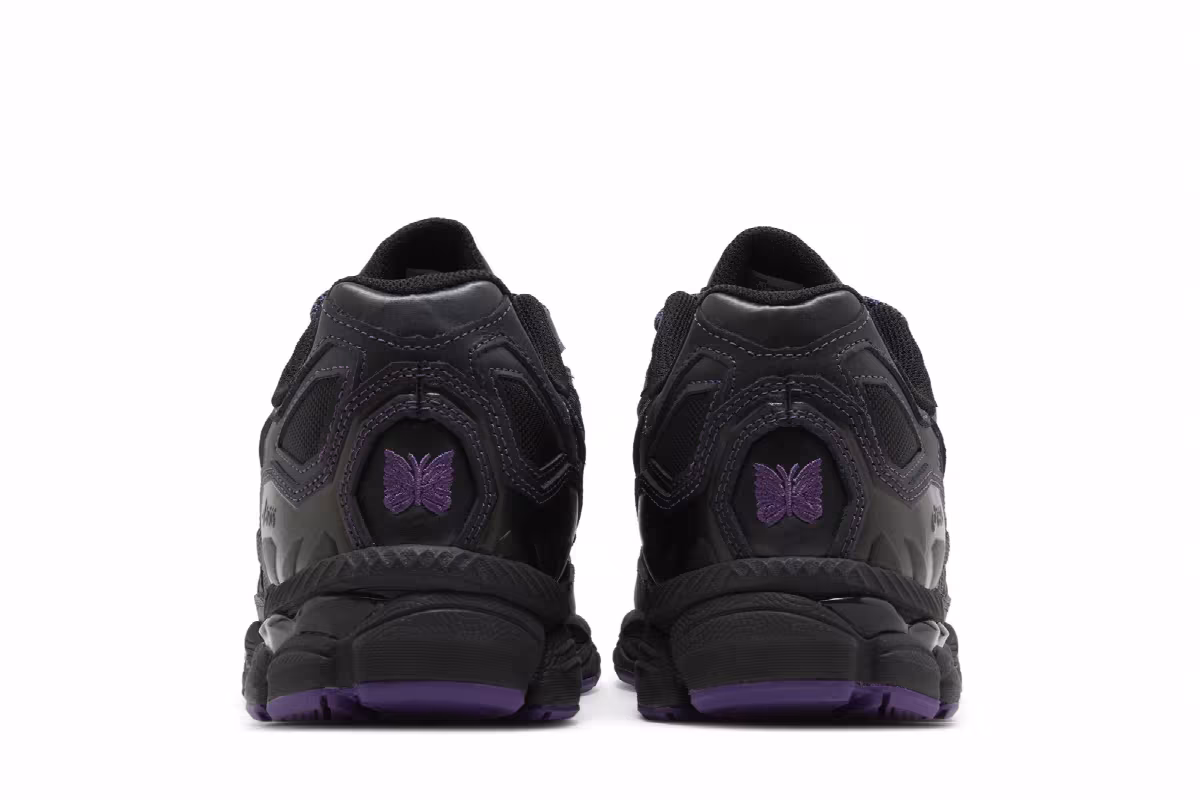 Needles x ASICS Gel NYC Black Purple, view 7