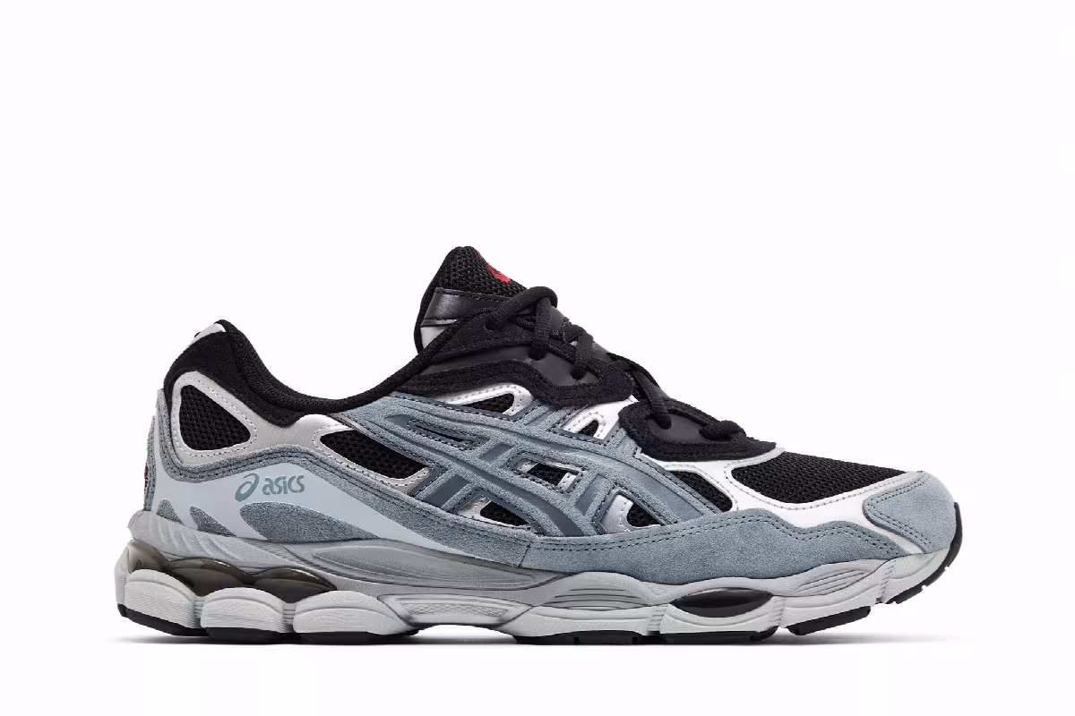 ASICS Gel NYC Black Fjord Grey, view 2