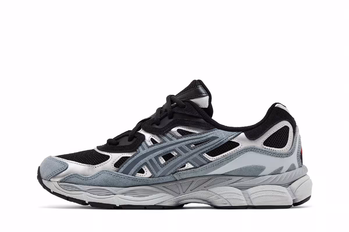 ASICS Gel NYC Black Fjord Grey, view 4