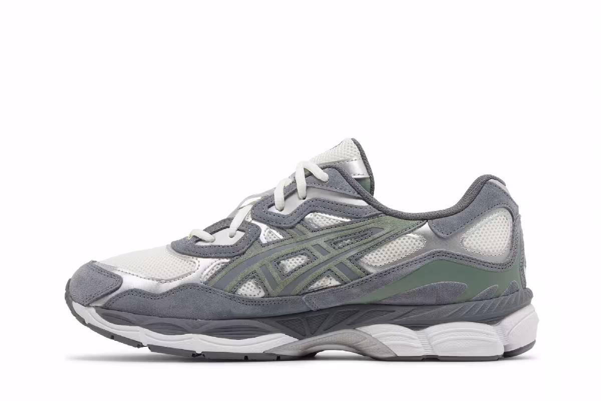 ASICS Gel NYC Cream Steel Grey, view 4