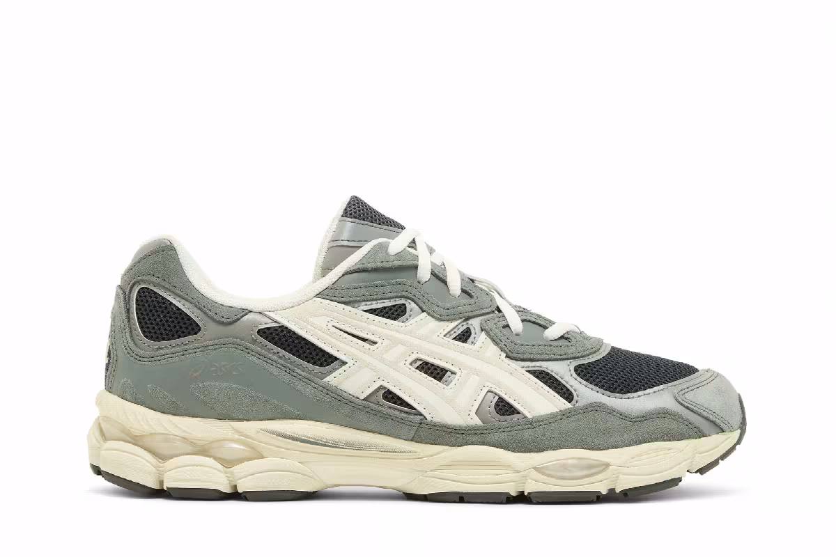 ASICS Gel NYC Graphite Grey Smoke Grey, view 2