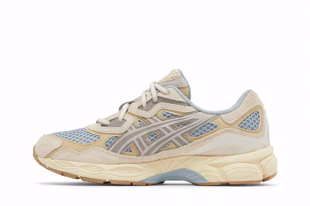 ASICS Gel NYC Dolphin Oyster Grey, view 4