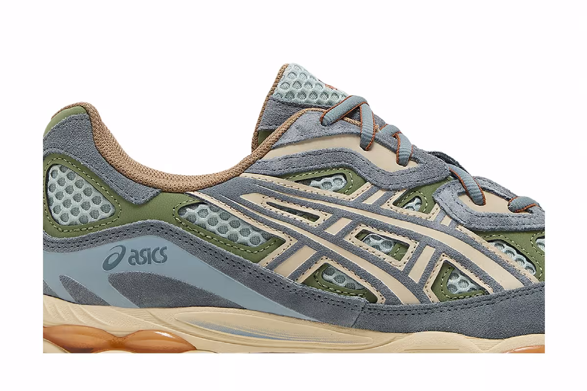 ASICS Gel NYC Cold Moss Fjord Grey, view 3