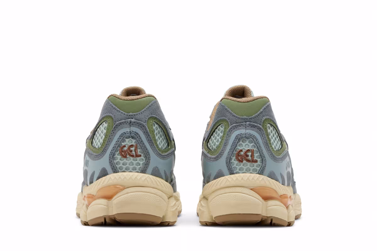 ASICS Gel NYC Cold Moss Fjord Grey, view 7
