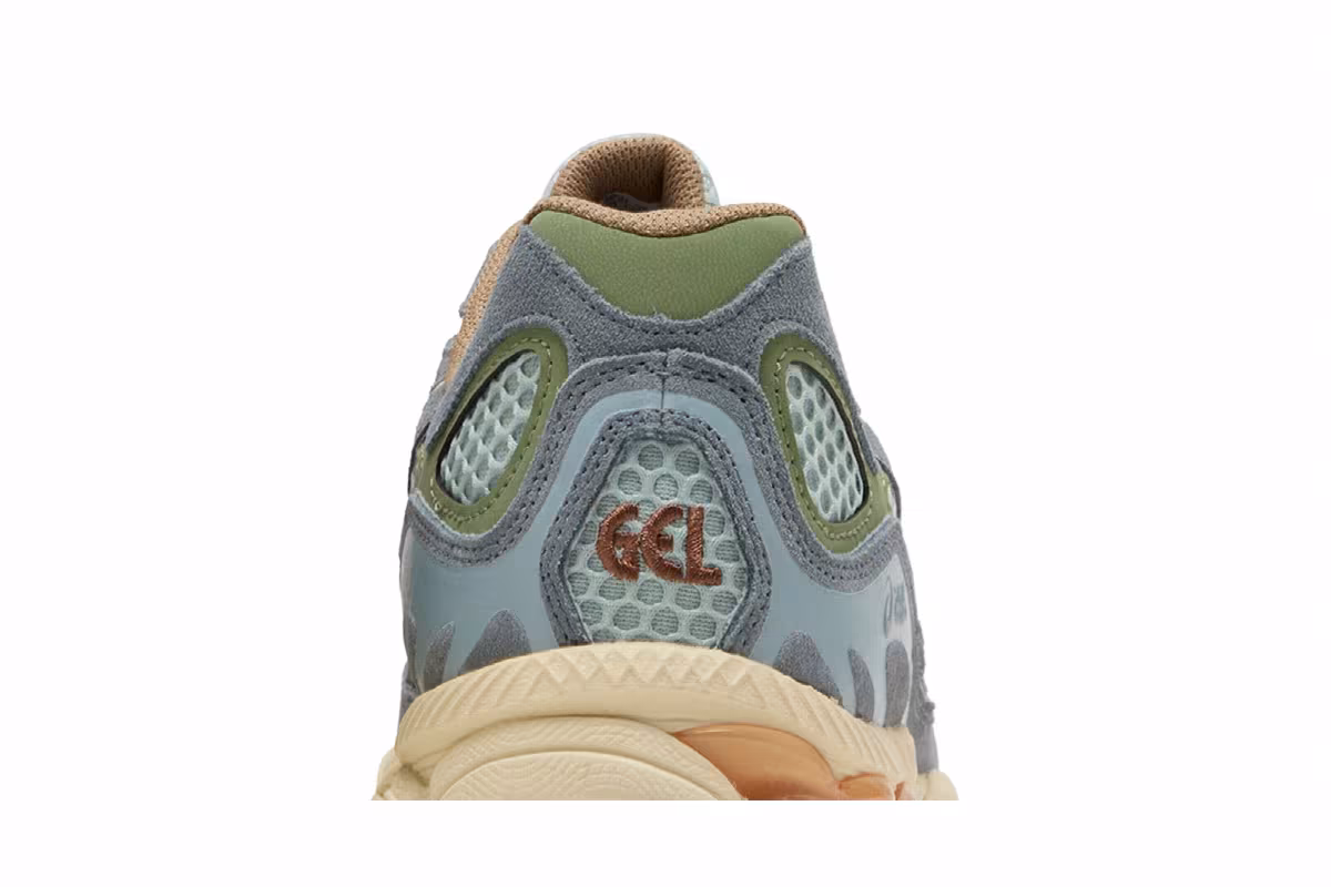 ASICS Gel NYC Cold Moss Fjord Grey, view 8