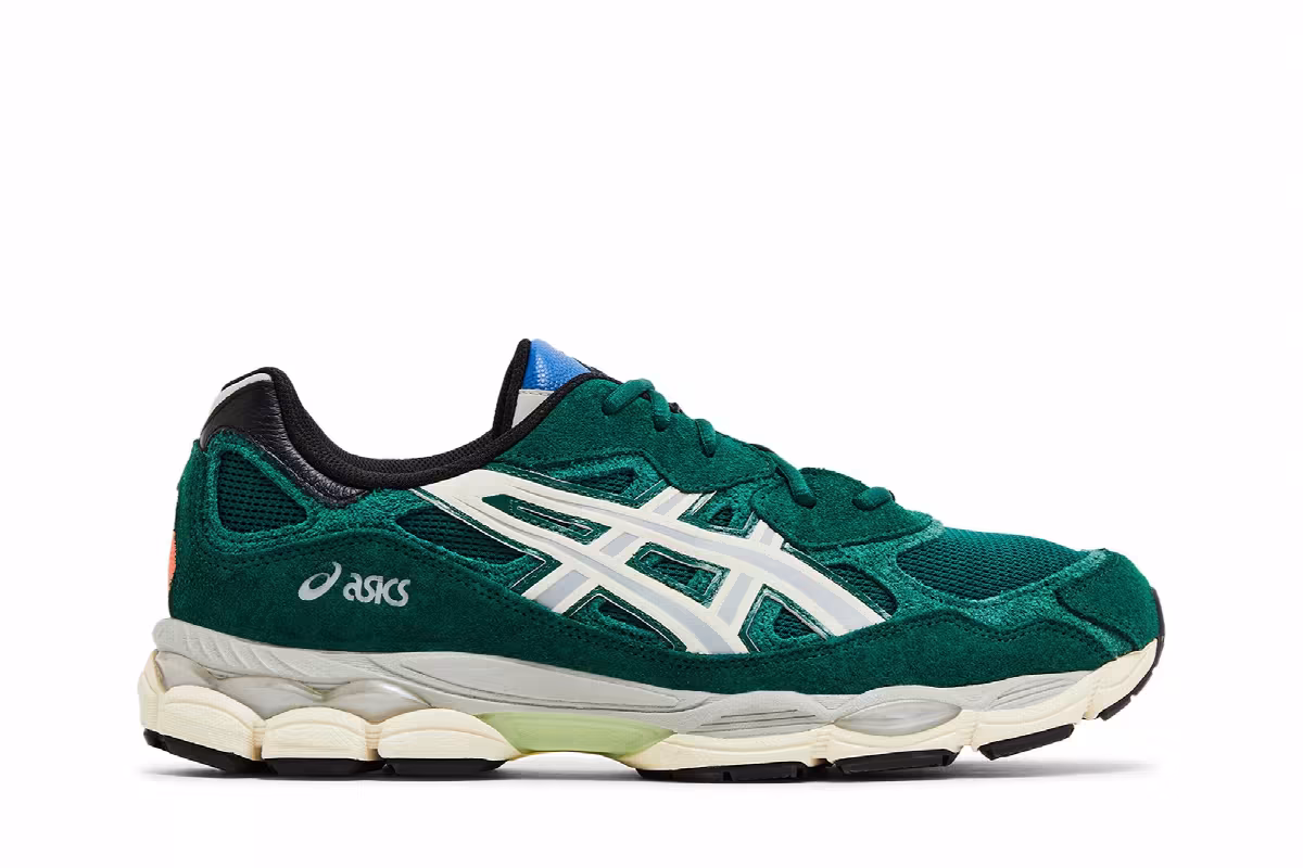 ballaholic x ASICS Gel NYC Jewel Green, view 2
