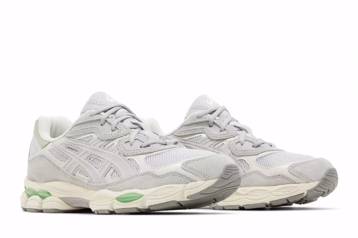 ASICS Gel NYC Cloud Grey Green, view 9