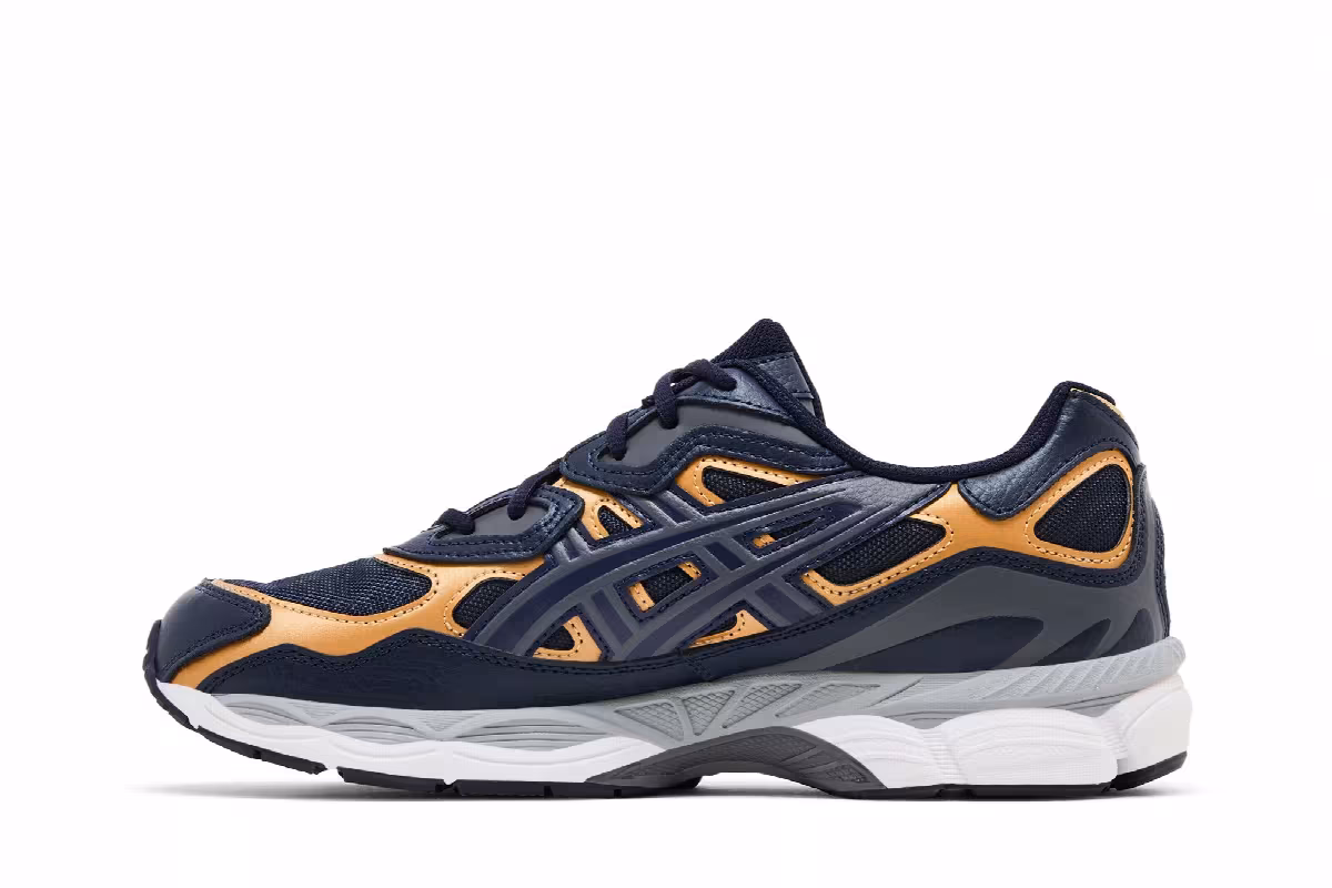 ASICS Gel NYC Midnight Gold, view 4