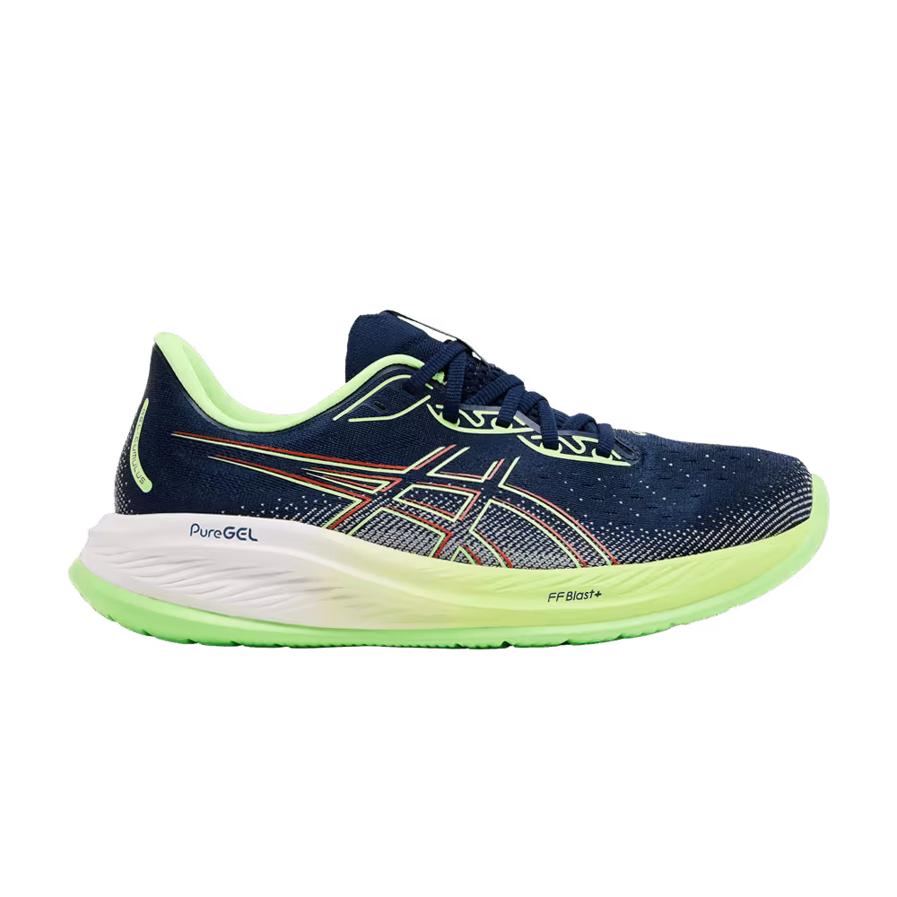 Asics Gel Cumulus 26 Limited Edition Blue Expanse Illuminate Green