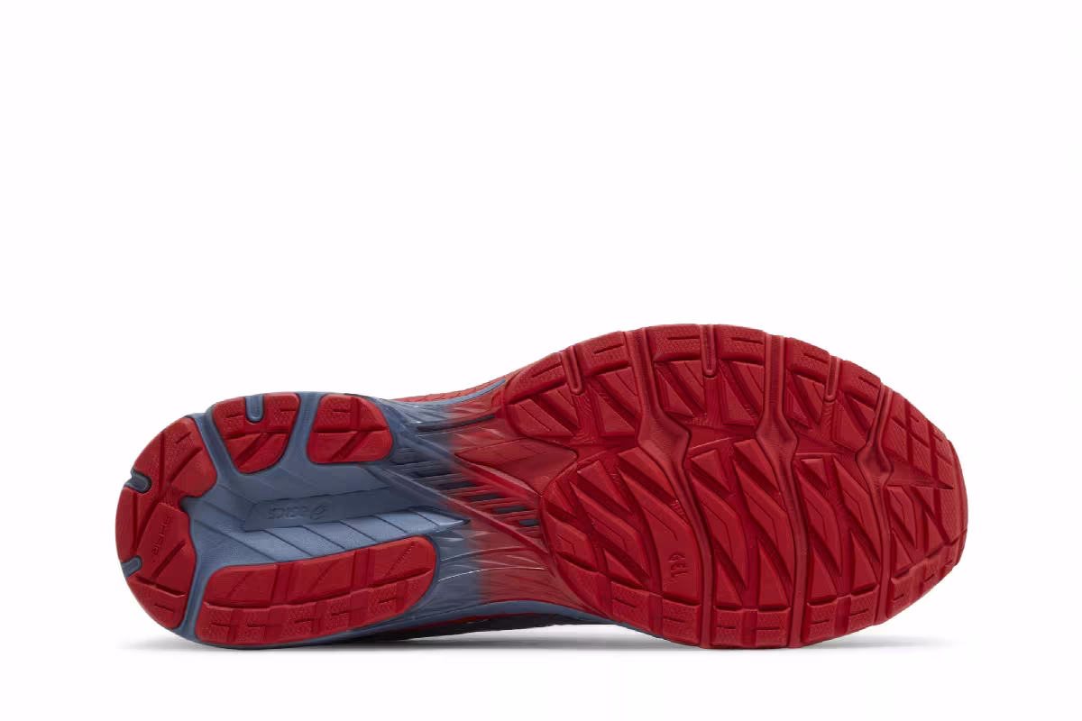 Kiko Kostadinov x ASICS US4-S Gel Terrain Classic Red Wood Crepe, view 5