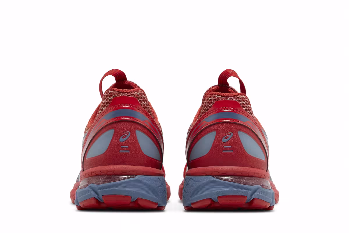 Kiko Kostadinov x ASICS US4-S Gel Terrain Classic Red Wood Crepe, view 7