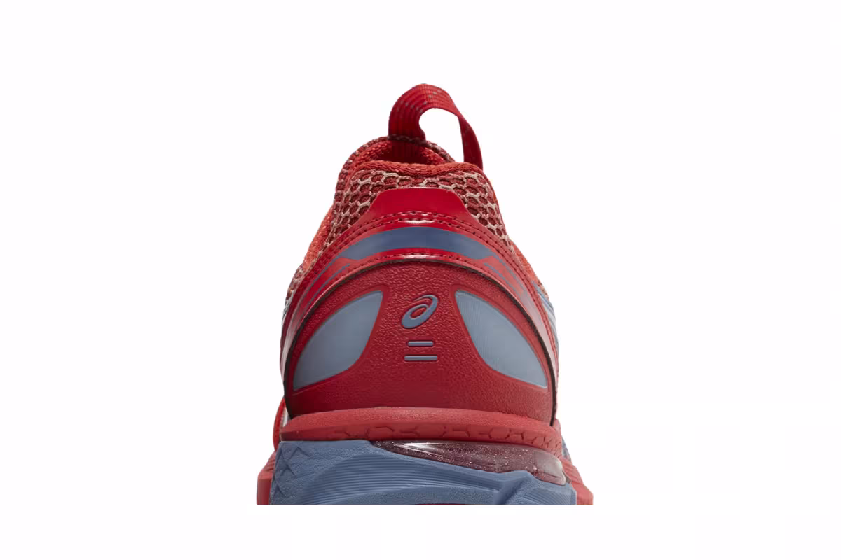 Kiko Kostadinov x ASICS US4-S Gel Terrain Classic Red Wood Crepe, view 8