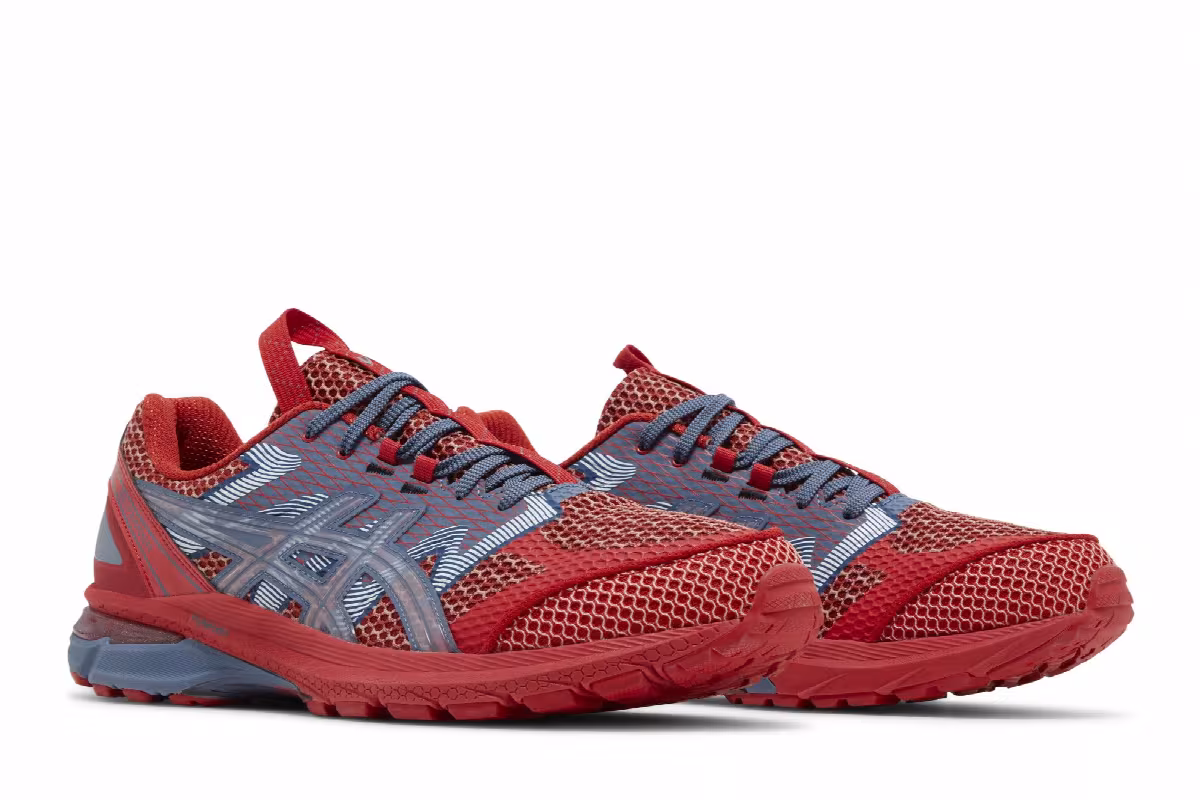 Kiko Kostadinov x ASICS US4-S Gel Terrain Classic Red Wood Crepe, view 9
