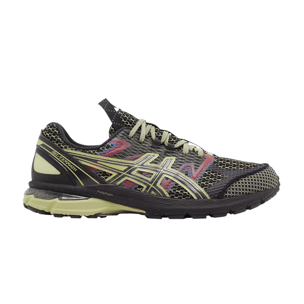 Kiko Kostadinov x ASICS US4-S Gel Terrain Black Neon Lime