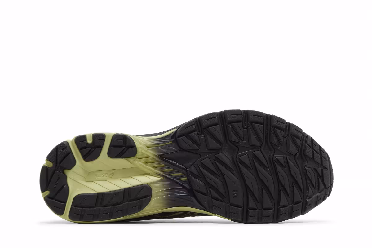 Kiko Kostadinov x ASICS US4-S Gel Terrain Black Neon Lime, view 5