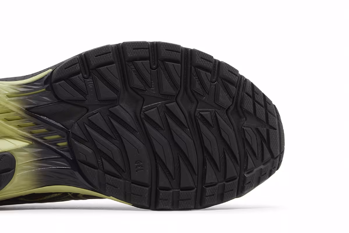 Kiko Kostadinov x ASICS US4-S Gel Terrain Black Neon Lime, view 6