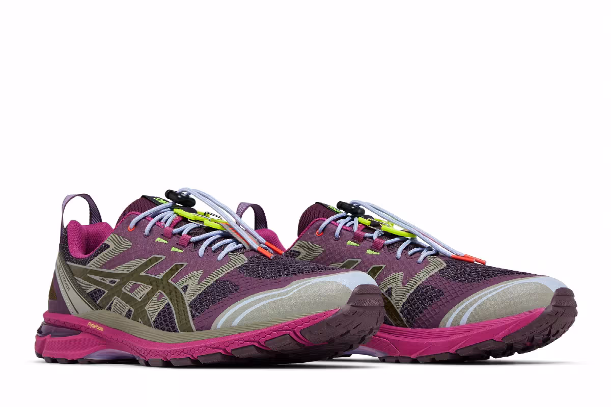 Up There x ASICS Gel Terrain Purple Lavender, view 9