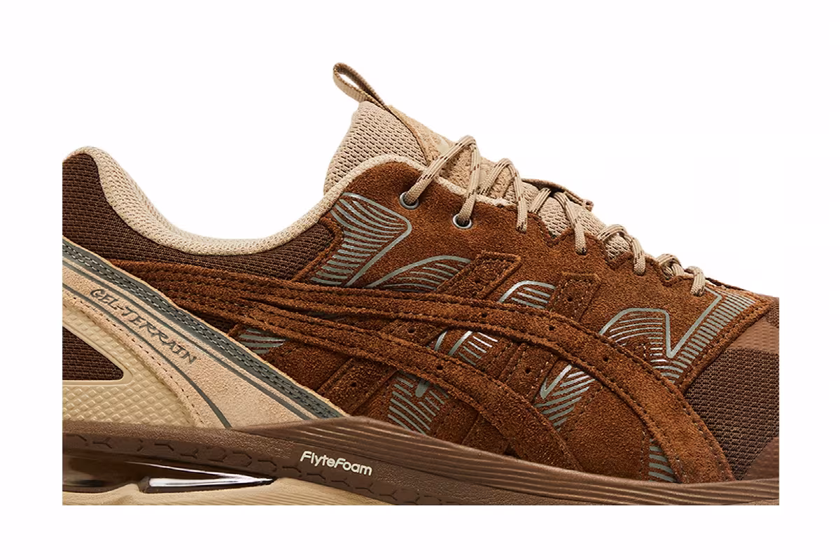 nonnative x ASICS Gel Terrain GORE-TEX Brown, view 3