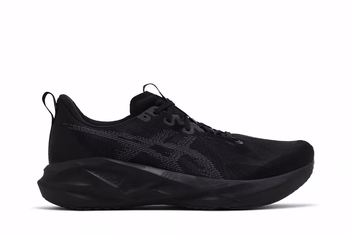 ASICS Novablast 5 Black Carrier Grey, view 2