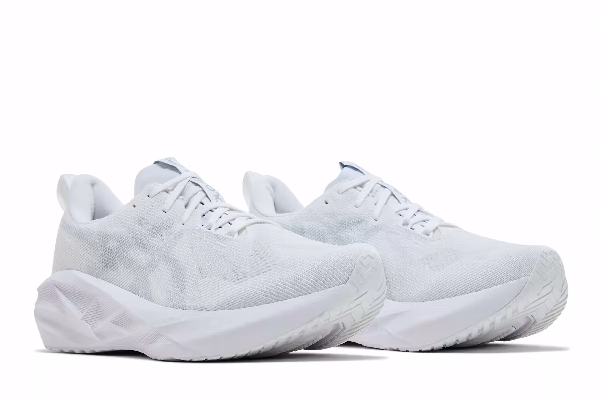 ASICS Novablast 5 White Piedmont Grey, view 9