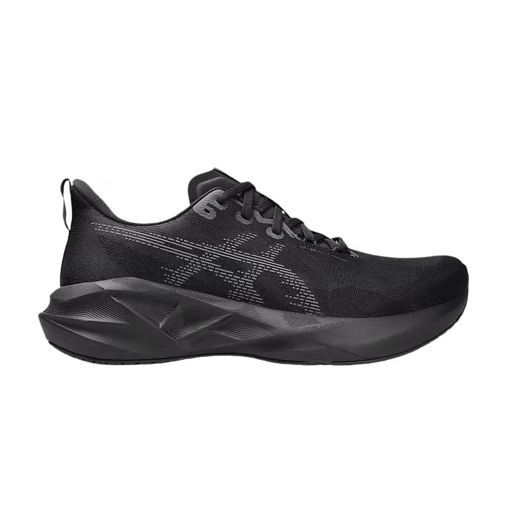 ASICS Novablast 5 2E Wide Black Carrier Grey