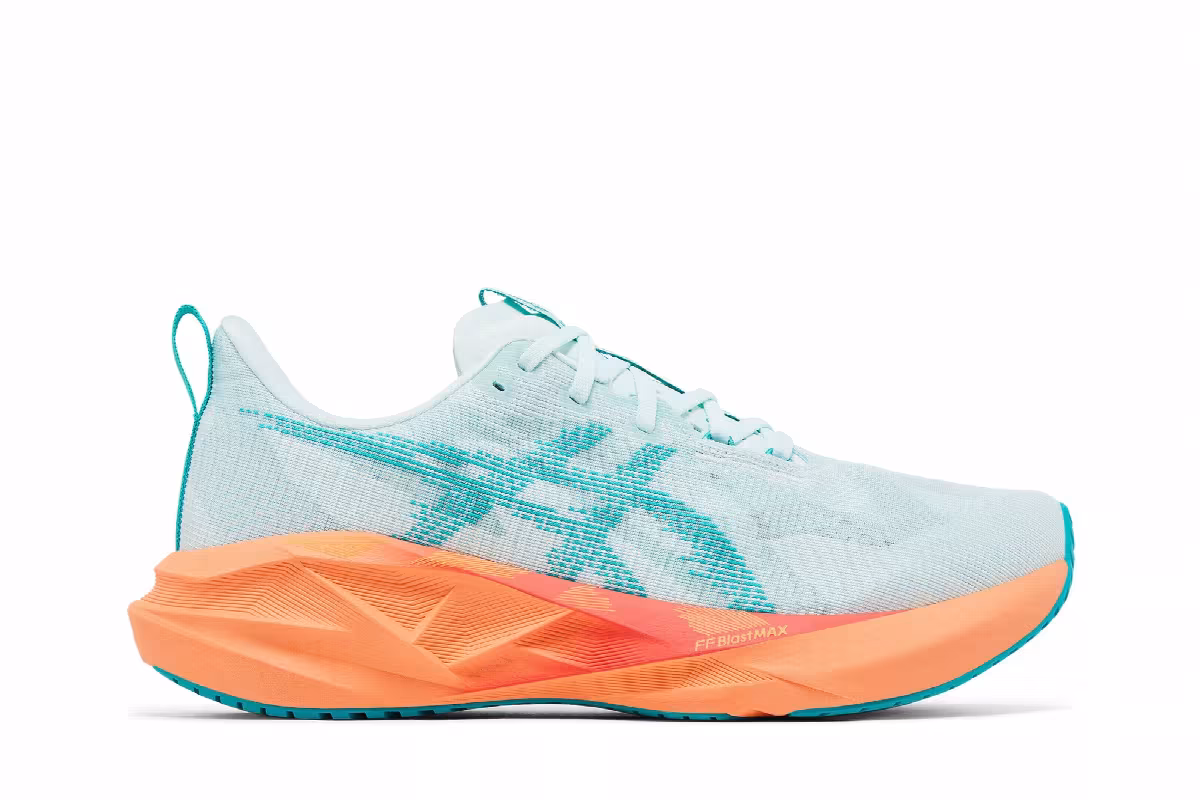 ASICS Novablast 5 Soothing Sea Wave Teal, view 2