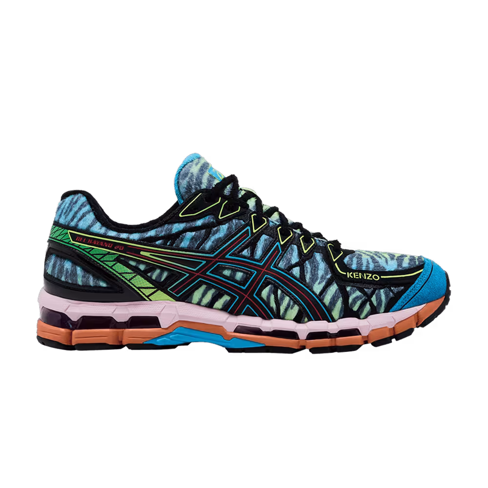 Kenzo x ASICS Gel Kayano 20 Cyan Zebra
