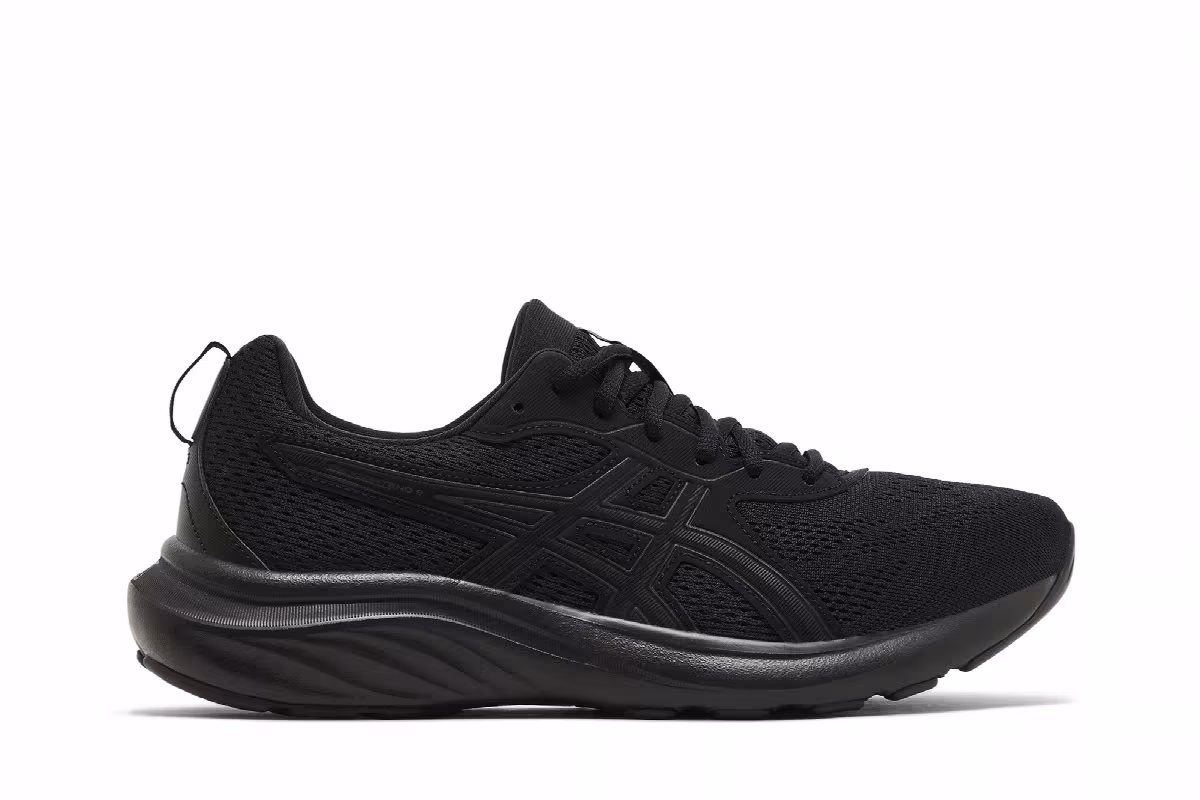 ASICS Gel Contend 9 Black Graphite Grey, view 2