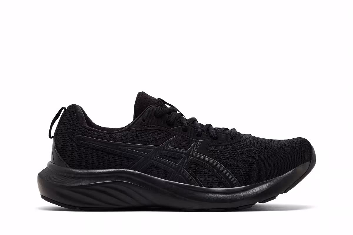 ASICS Gel Contend 9 Extra Wide Black Graphite Grey, view 2
