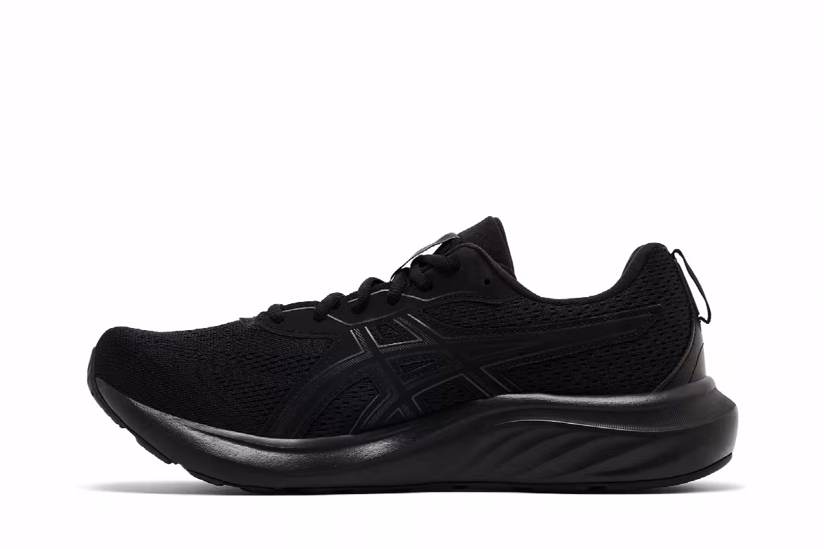 ASICS Gel Contend 9 Extra Wide Black Graphite Grey, view 4
