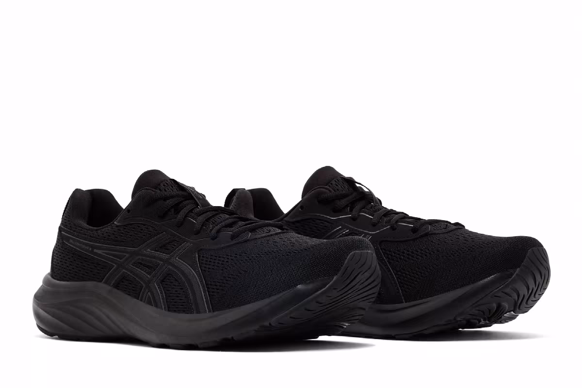 ASICS Gel Contend 9 Extra Wide Black Graphite Grey, view 9