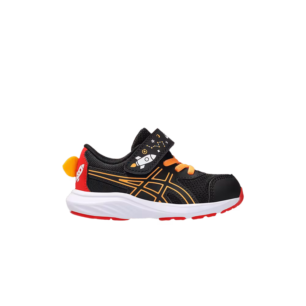 Asics Contend 9 TS School Yard Black Orange Pop
