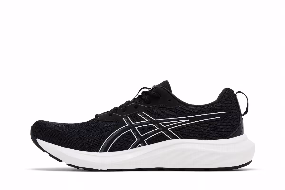 Asics Gel Contend 9 Black White, view 4